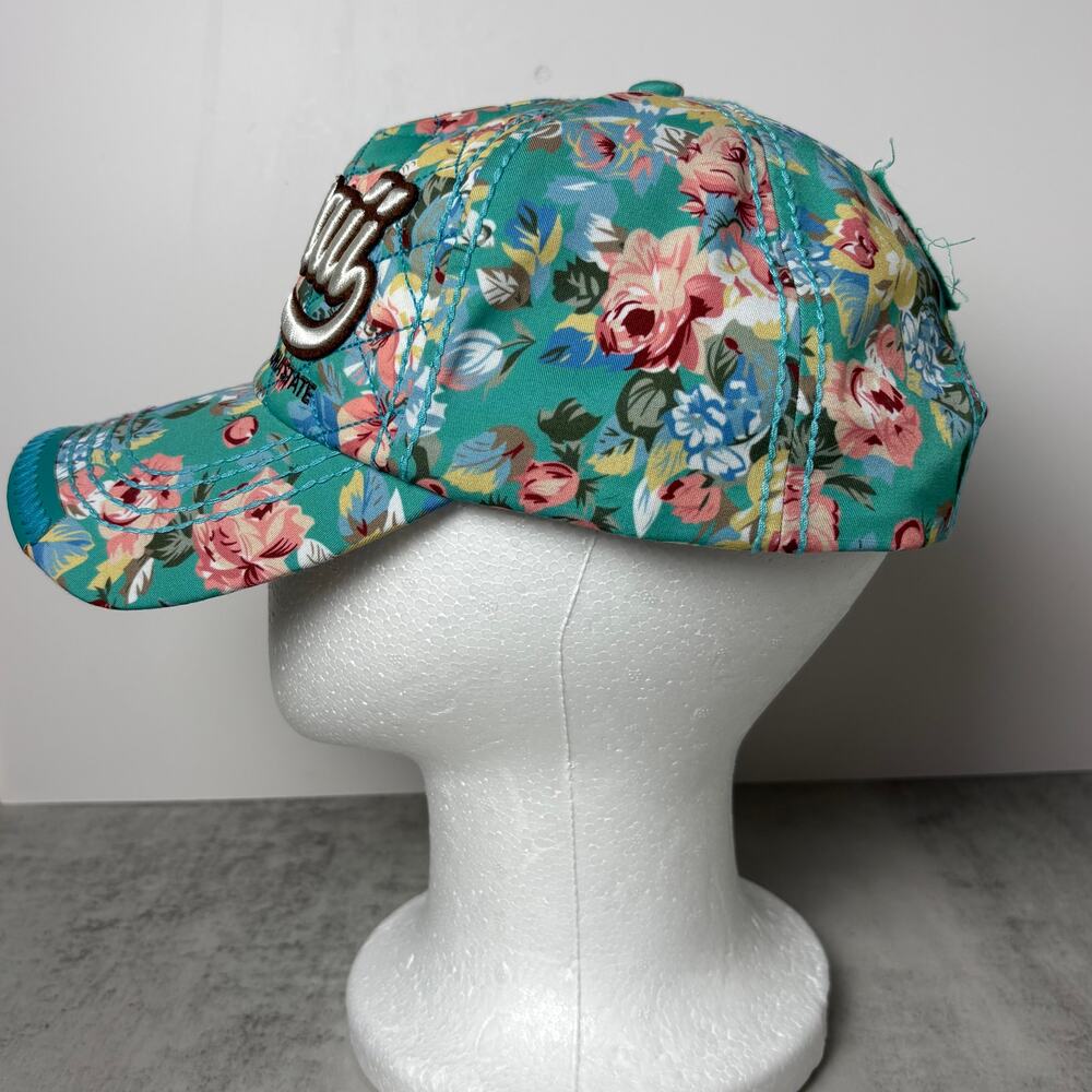 Robin Ruth Hawaii Snapback Baseball Cap Quilted Floral Design - Picture 7 of 15